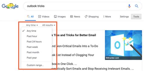 Filter Google Results by Date with a URL Trick .